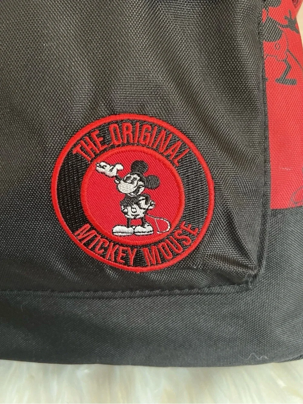 Mickey Mouse Red & Black Backpack - The Original Mickey Mouse